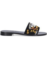 Dior Flat sandals for Women | Black Friday Sale up to 40% | Lyst