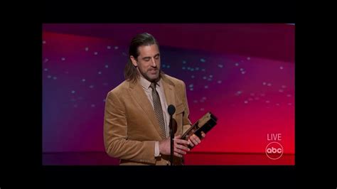 Aaron Rodgers Wins NFL Mvp Award YouTube