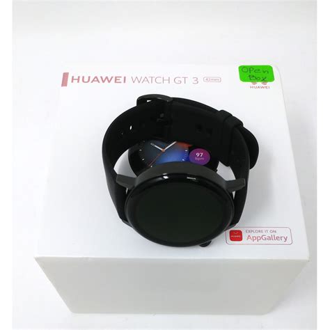 Huawei OB HUAWEI Watch GT 3 42 mm MIL-B19 Smartwatch - Black