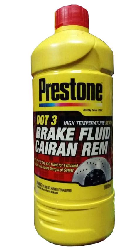 Prestone Dot Brake Fluid Minyak Rem Cairan Rem Merah Liter Asli