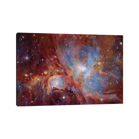 Ivy Bronx Orion Nebula By Robert Gendler Wrapped Canvas Photograph