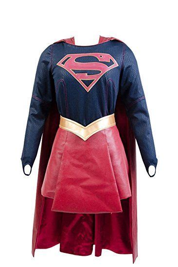 Supergirl Kostüm Damen Kara Zor El Danvers Kostüm Cape Umhang Cosplay