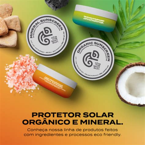 Protetor Solar Vegano Natural - Chameleon Sun: marca brasileira lança protetor solar vegano e natural
