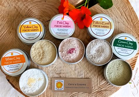 Natural Clay Face Mask Powders