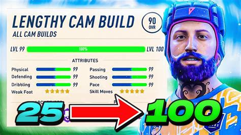 FIFA 23 Pro Clubs BEST CAM Build Level 25 50 75 100 Lengthy YouTube