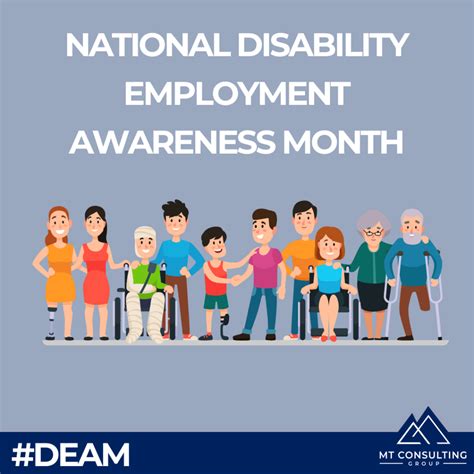 Disability Employment Awareness Month Mt Consulting Group