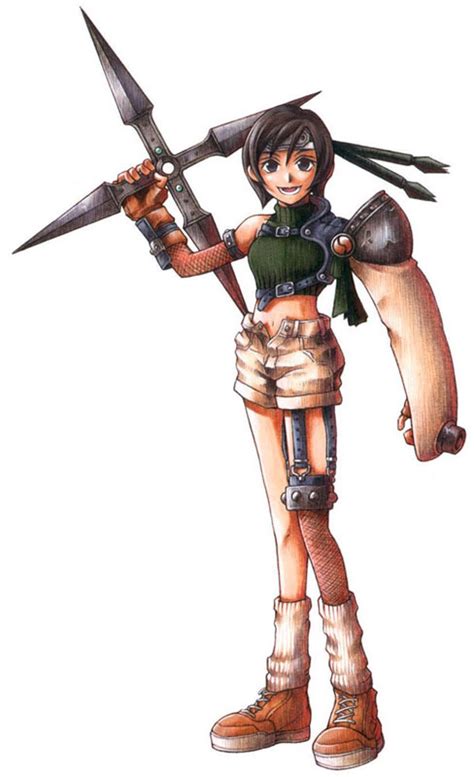 Yuffie Kisaragi Characters And Art Final Fantasy Vii