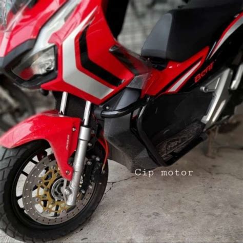 Promo Crashbar Honda Adv 150 Tubular Dudukan Lampu Adv 150 Pelindung