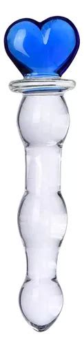 Consolador Dildo Recto De Cristal Greenclef Estimulador Para Uso Anal Vaginal Varita M Gica