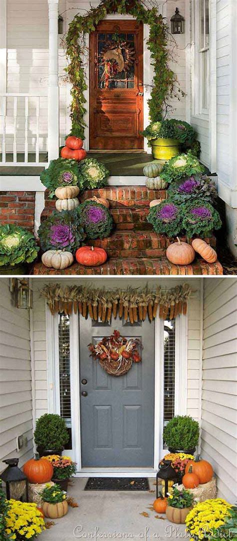 Top Truly Cool Ideas To Add Fall Curb Appeal To Home Woohome