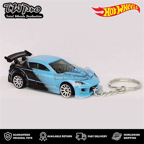 GANTUNGAN Hot WHEELS FAST AND FURIOUS KEYCHAIN MAZDA RX KEYRING KEYCHAIN CUSTOM