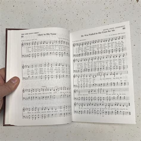 Vintage 1969 Church Songbook Hymns Of Glorious Praise Hardcover Printed