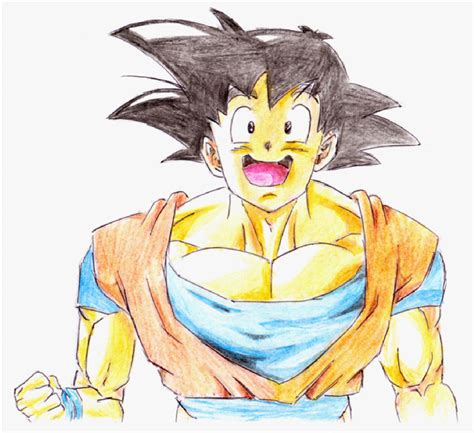 Happy Goku By Kastrishis On Deviantart