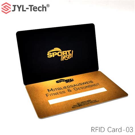 Customized Printable Em Dual Frequency Nfc Uhf Dual Rfid Card Rfid