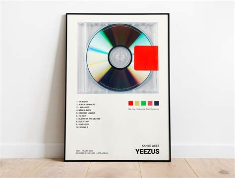 Kanye West Yeezus Album Cover Poster Architeg Prints