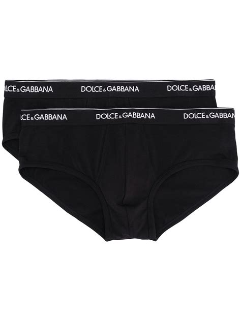 Dolce Gabbana Kit Cuecas Logo Preto Farfetch Br