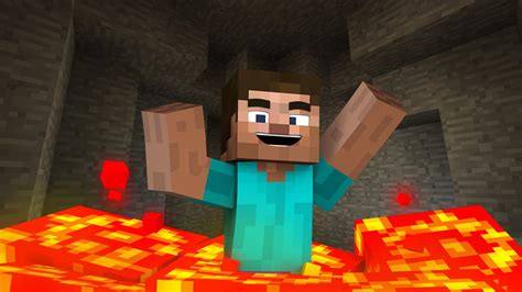 If You Could Swim In Lava Minecraft Youtube