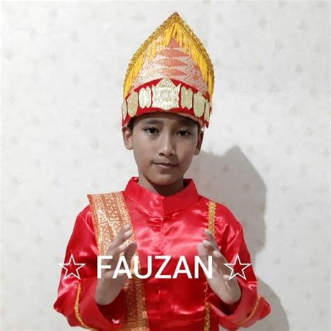 Jual Anak Nasional Adat Pakaian Baju Adat Batak Sd Baju Batak L