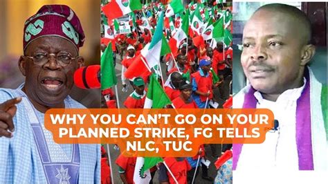 Vopyoruba Why You Cant Go On Your Planned Strike Fg Tells Nlc Tuc