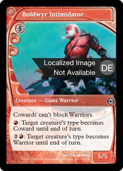 boldwyr intimidator future sight fut  scryfall magic