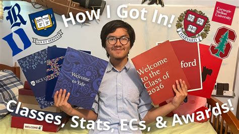 How I Got Into Harvard Yale And Stanford Stats Extracurriculars