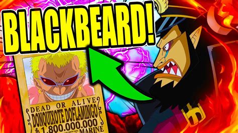 Omg Blackbeard T Tet Magellan F R Seine Teufelsfrucht Doflamingo Wird