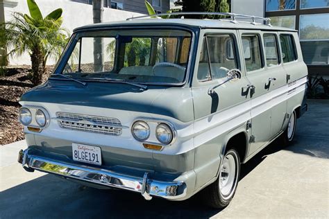 1964 Chevrolet Corvair Greenbrier 8-Door Sportswagon for sale on BaT ...