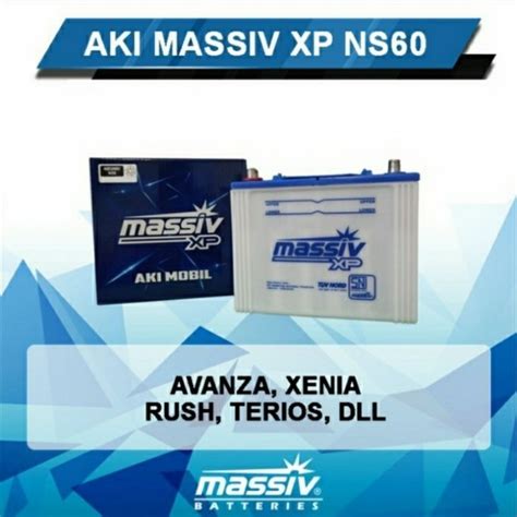 Jual Aki Battery Massiv Xp Ns Kijang Apv Avanza Civic Carry Sx