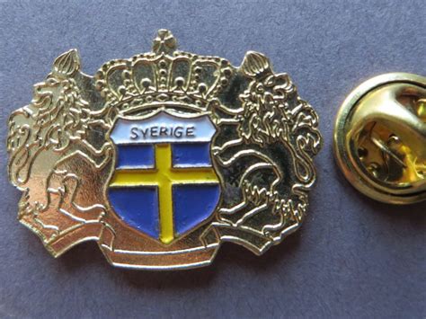 Pin Wappen Sverige Schweden L Nder Kaufen Auf Ricardo