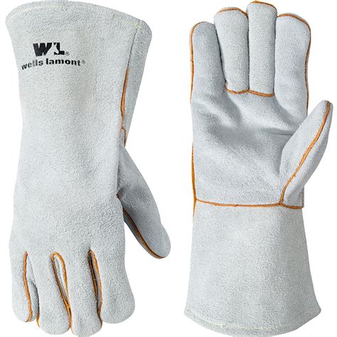 Men's Split Cowhide Safety Cuff Welder | Wells Lamont
