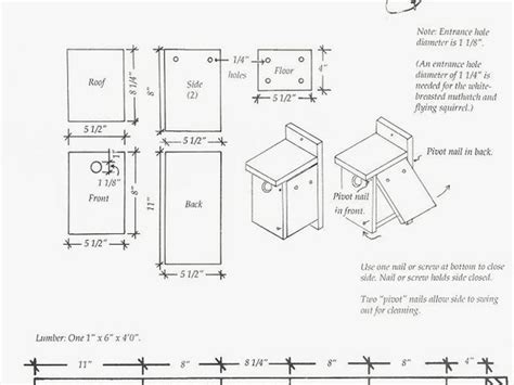 6052 Birdhouse Patterns Free Printable Inspirational 20 Best Bird ...