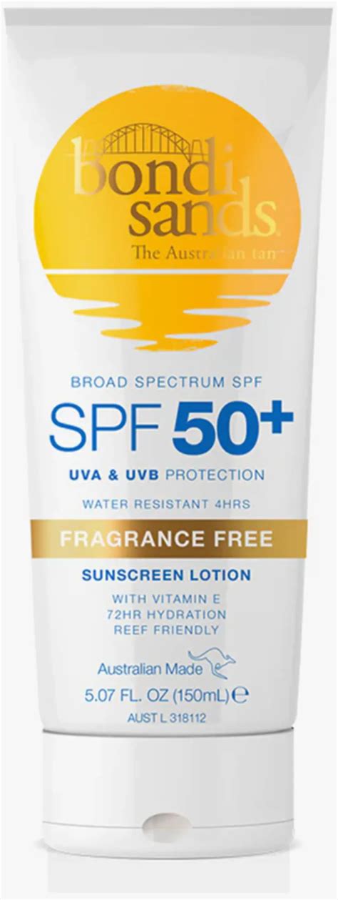 Bondi Sands Spf 50 Face Sunscreen Lotion 75 Ml Boutique En Ligne Cosmeterie