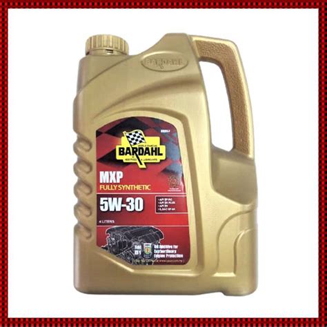 ORIGINAL GENUINE BARDAHL 5W30 FULLY SYNTHETIC MXP ENGINE OIL API SN CF