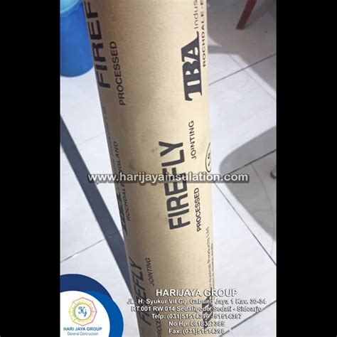 Jual Packing Karet Tba Firefly Tebal Mm X M X M Surabaya Hari Jaya