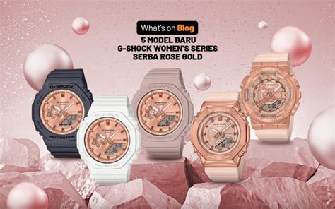 Terbaru Model G Shock Women S Series Elegan Serba Rose Gold Blog