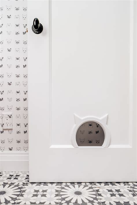 20+ Cute and Creative Interior Cat Door Ideas - Whiskers Magoo