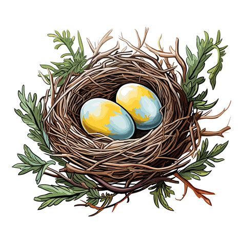 Bird Nest With Egg Clipart Illustration Of A Bird Nest With Egg 26721866 Png