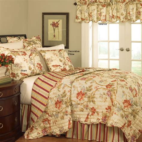 Charleston Chirp Quilt Set By Waverly Bedding