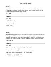 Mgmt Wk Hw Solutions Docx Session Homework Solutions