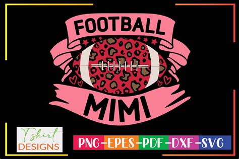 Football Mimi Sublimation Design Graphic By Designmaker Creative Fabrica