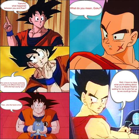 Dbz Funny Comic Series Puu Who Part 1 By Ssjgoku10 On Deviantart