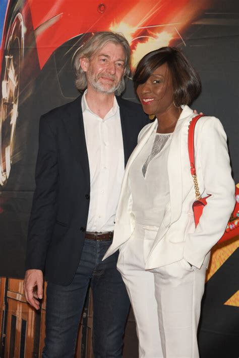 Photo Gilles Verdez et sa compagne Fatou Avant première du film