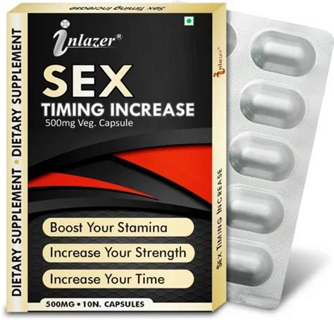 Inlazer Sex Timing Increase Mg Veg Capsule At Rs Stripe Sperm