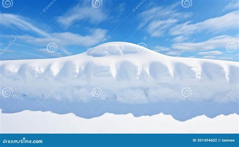 The Snow Clumps Thicklyai Generated Stock Illustration Illustration