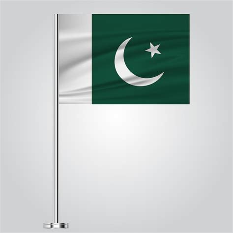 Premium Vector Pakistan Flag Vector Design