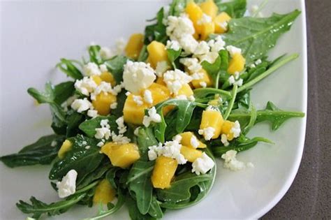 My Mango Rocket Feta And French Vinaigrette I Loved The Freshness Of