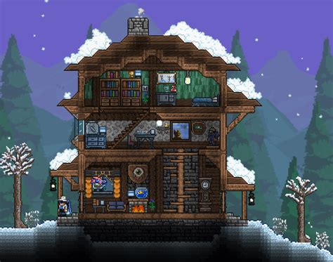 A Cozy Cabin Terraria