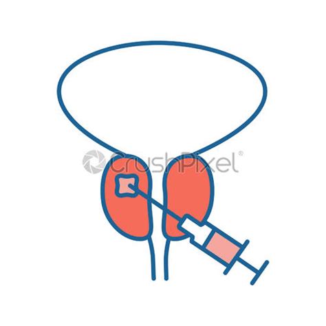 Prostate Exam Check Linear Icon Stock Vector 3781416 Crushpixel