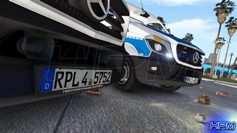 M B Sprinter 2013 Polizei RLP ELS GTA5 Mods