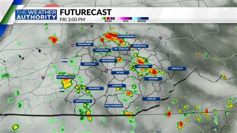 KY weather today: Showers and storms